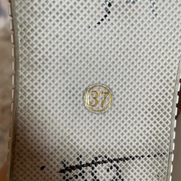 MIDAS Layland Light Blush Leather Slip On Platform Sneakers EU 37 / US 6.5 EUC - Picture 8 of 10